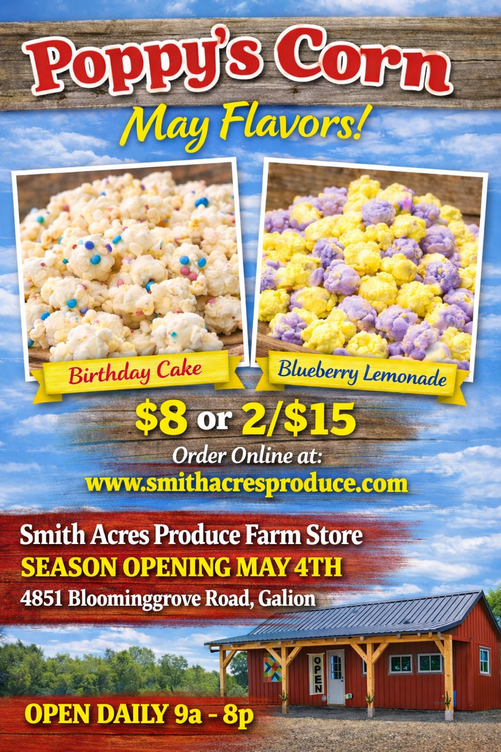 Smith Acres Produce storefront