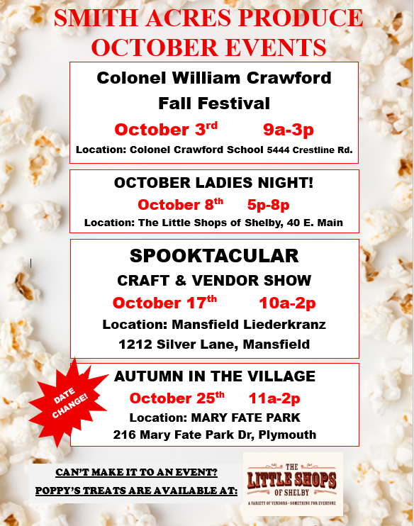 October Events 2026